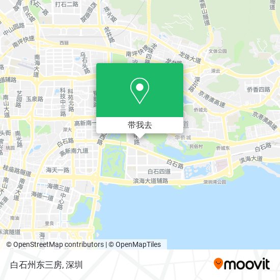 白石州东三房地图