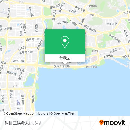 科目三候考大厅地图