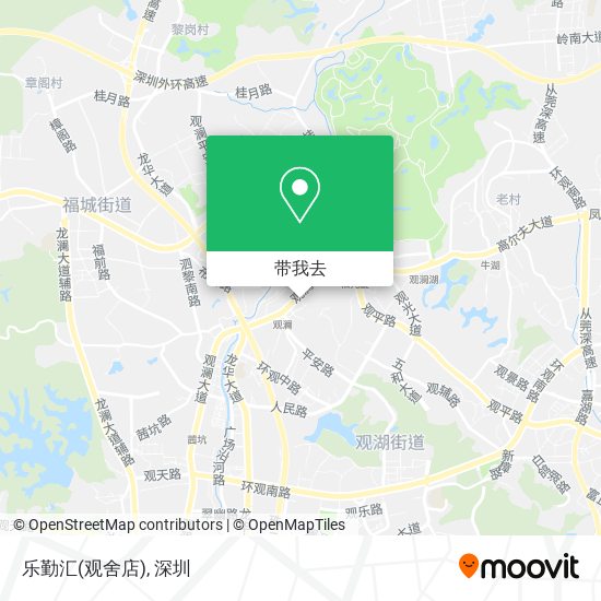 乐勤汇(观舍店)地图