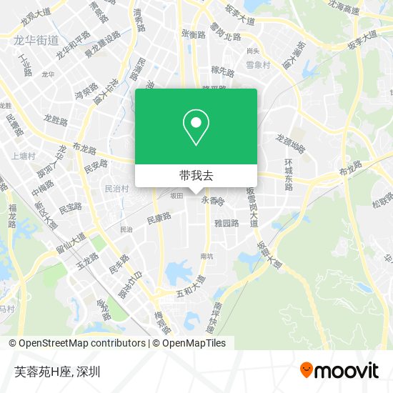 芙蓉苑H座地图