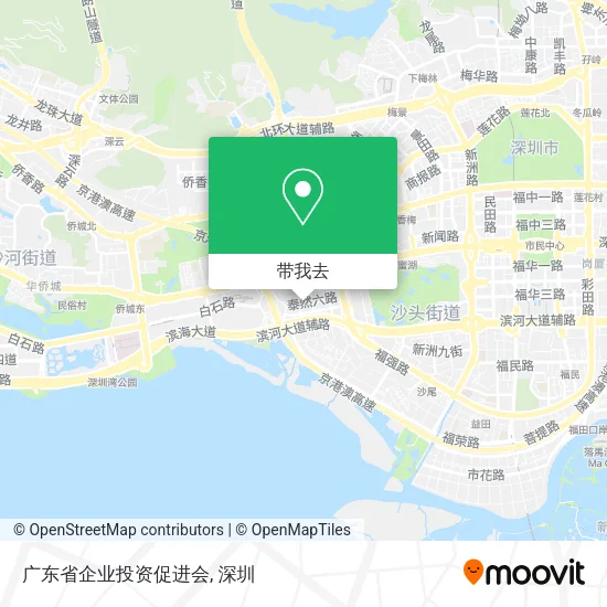 广东省企业投资促进会地图