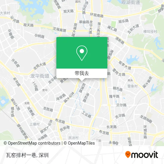 瓦窑排村一巷地图