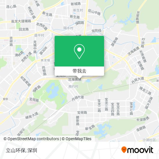立山环保地图