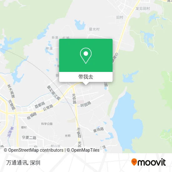 万通通讯地图