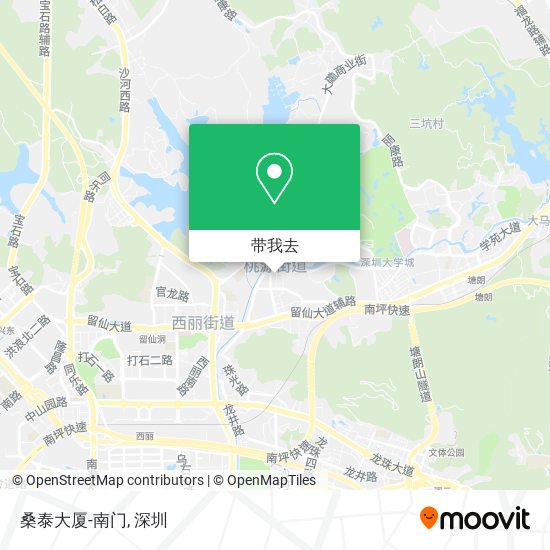 桑泰大厦-南门地图