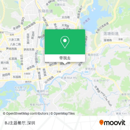 BJ主题餐厅地图