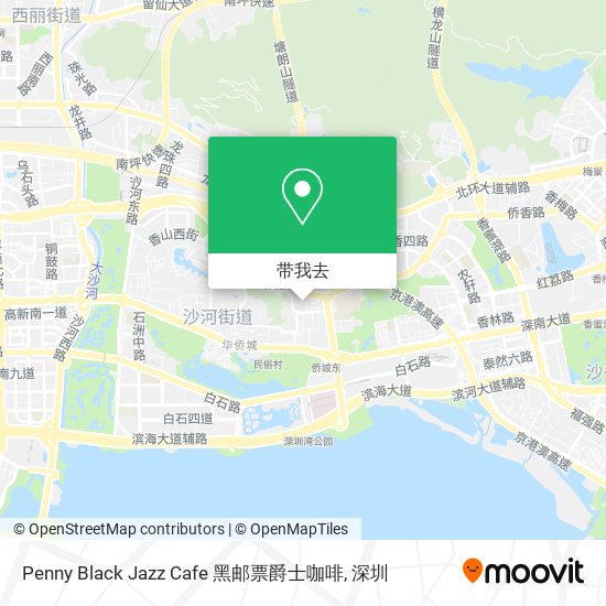 Penny Black Jazz Cafe 黑邮票爵士咖啡地图