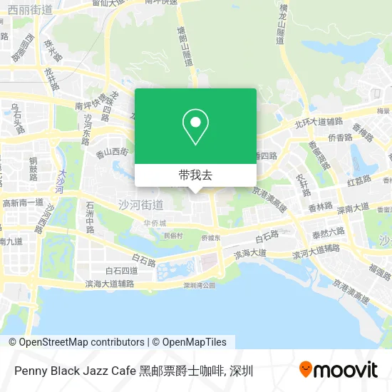 Penny Black Jazz Cafe 黑邮票爵士咖啡地图