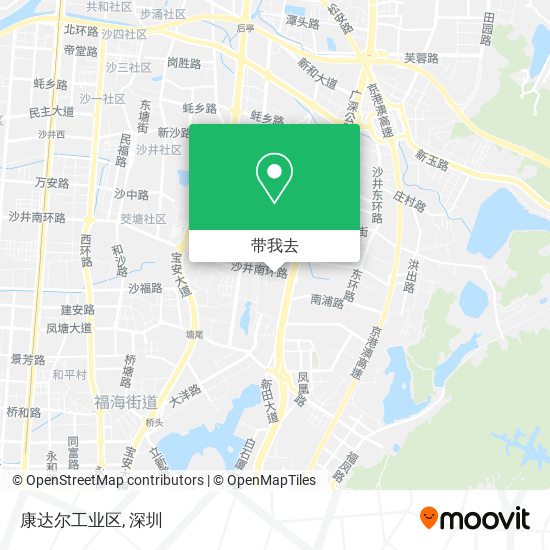 康达尔工业区地图