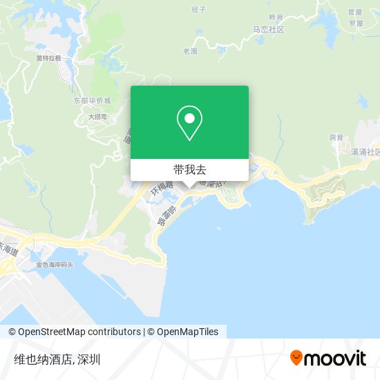 维也纳酒店地图