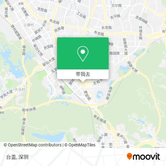 台盖地图