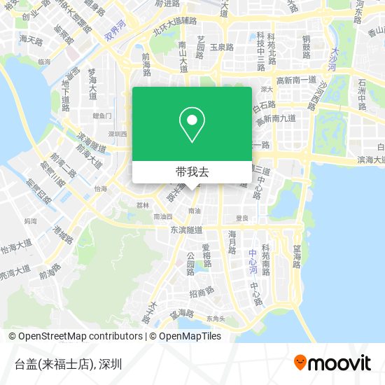 台盖(来福士店)地图