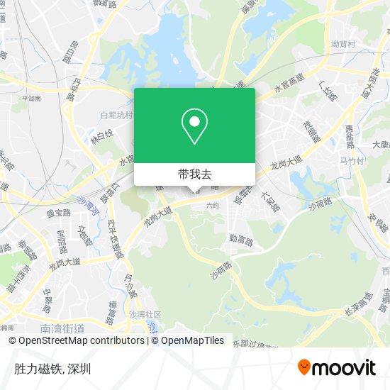 胜力磁铁地图