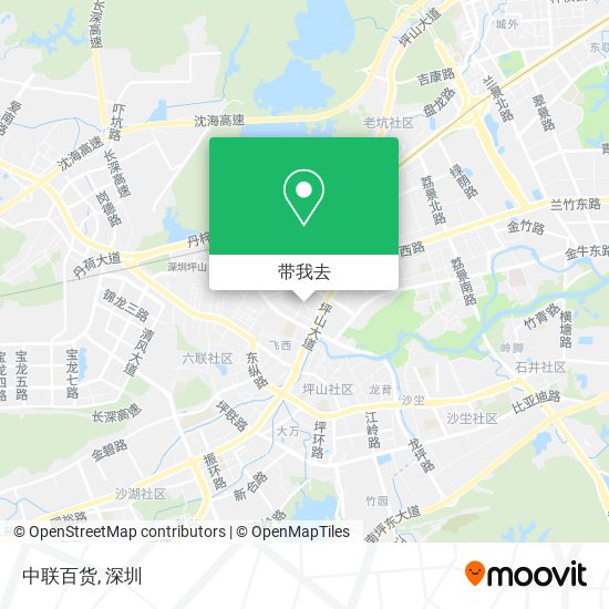 中联百货地图