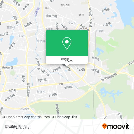 康华药店地图