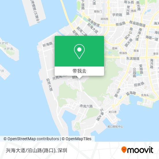 兴海大道/沿山路(路口)地图