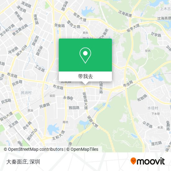 大秦面庄地图