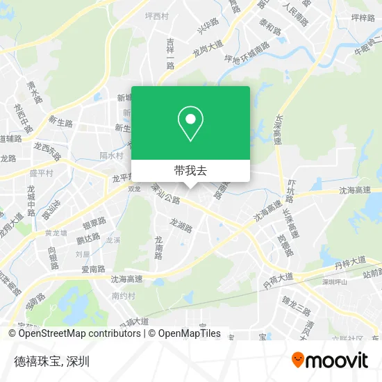 德禧珠宝地图