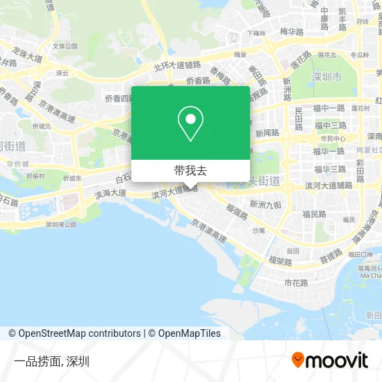 一品捞面地图
