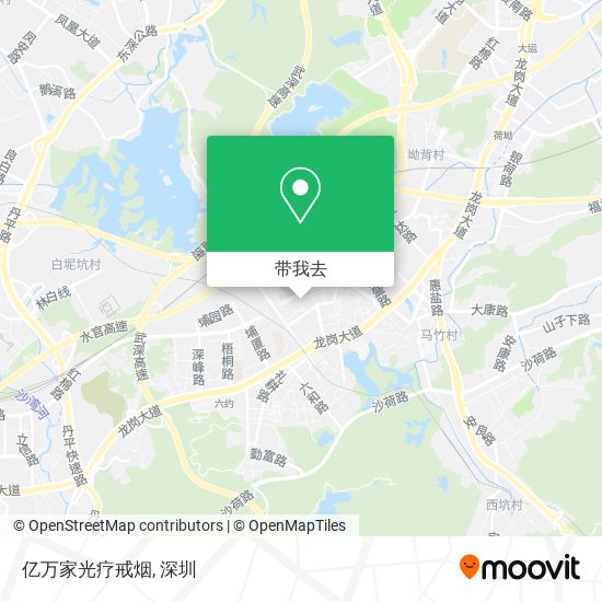 亿万家光疗戒烟地图