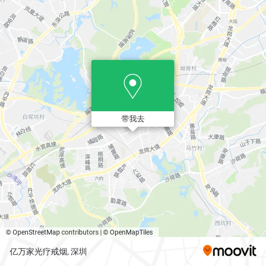 亿万家光疗戒烟地图