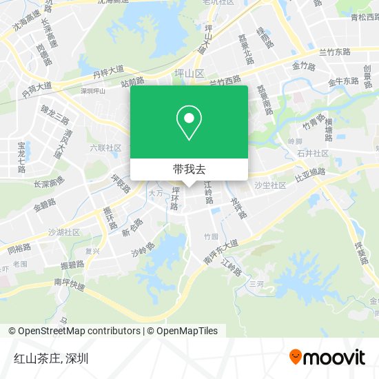 红山茶庄地图