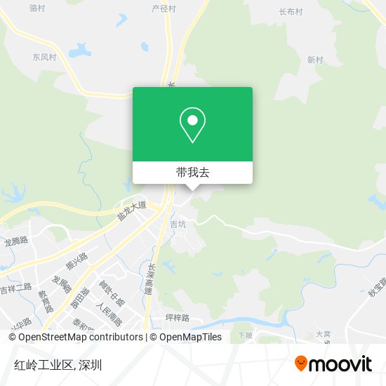 红岭工业区地图