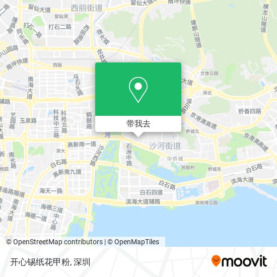 开心锡纸花甲粉地图