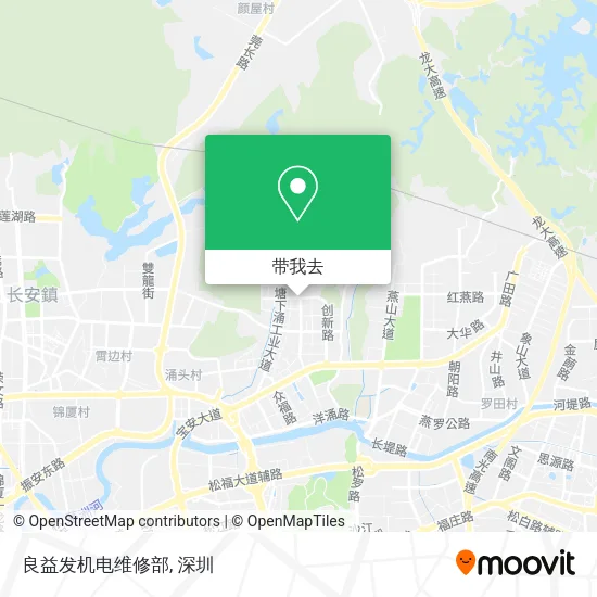 良益发机电维修部地图