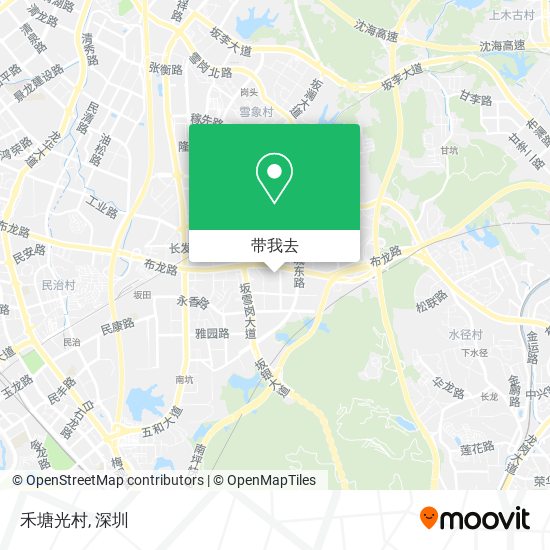 禾塘光村地图