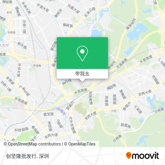 创坚隆批发行地图