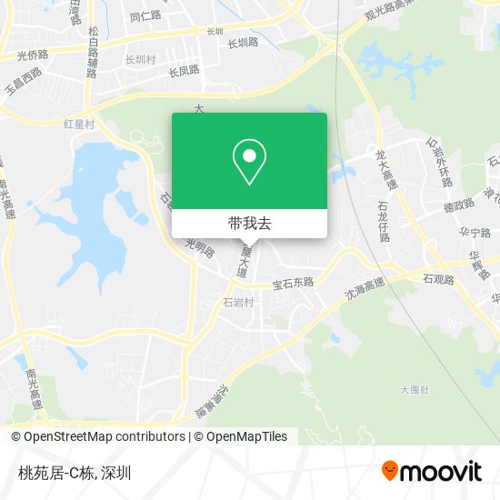 桃苑居-C栋地图