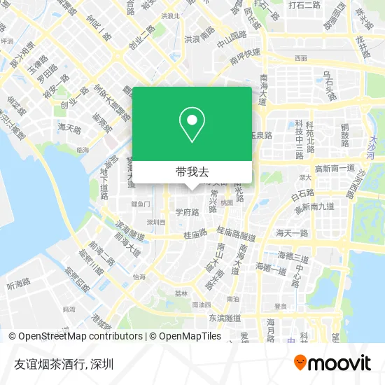 友谊烟茶酒行地图