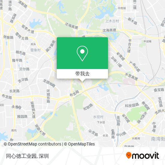 同心德工业园地图