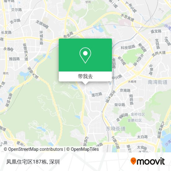 凤凰住宅区187栋地图
