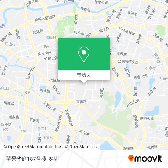 翠景华庭187号楼地图