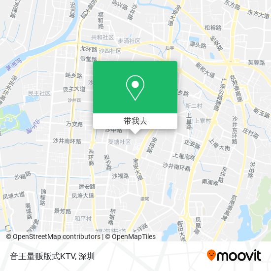 音王量贩版式KTV地图