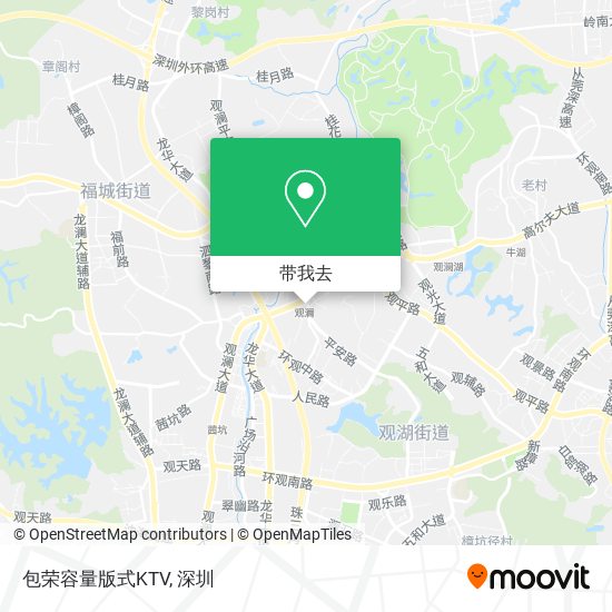 包荣容量版式KTV地图