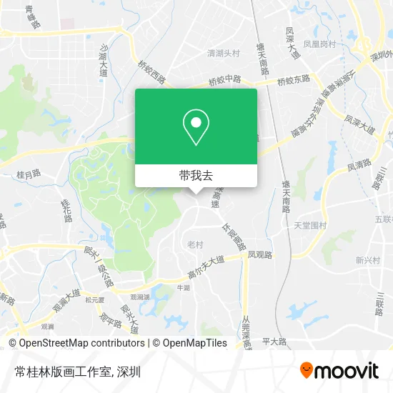 常桂林版画工作室地图