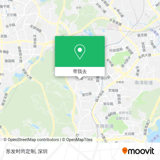 形发时尚定制地图