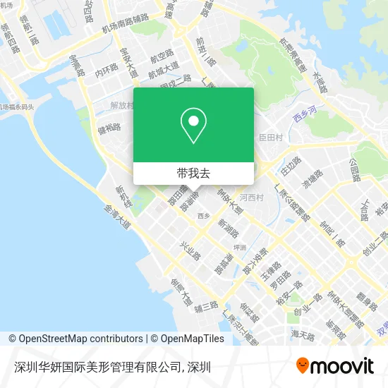 深圳华妍国际美形管理有限公司地图