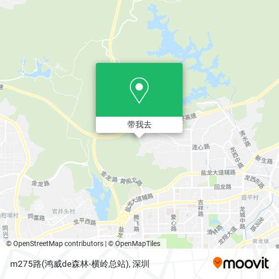 m275路(鸿威de森林-横岭总站)地图