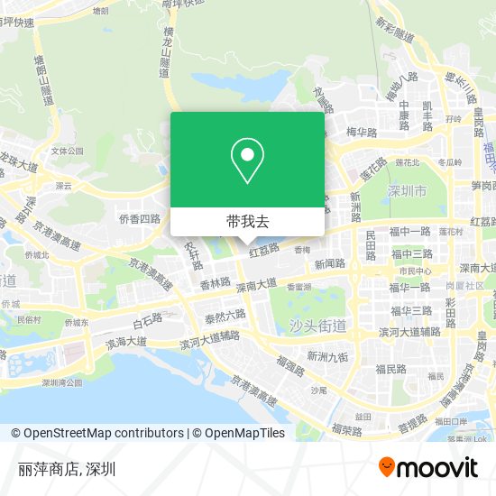 丽萍商店地图