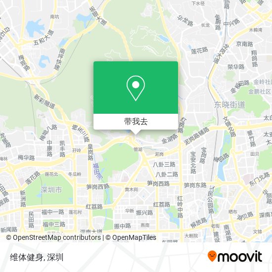 维体健身地图