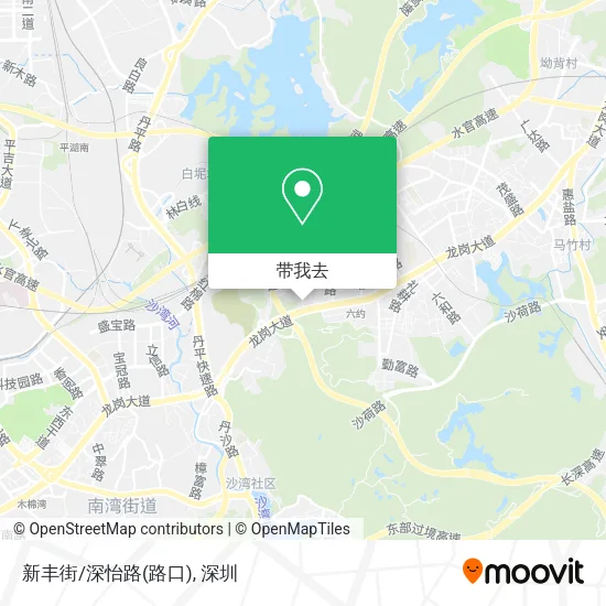 新丰街/深怡路(路口)地图