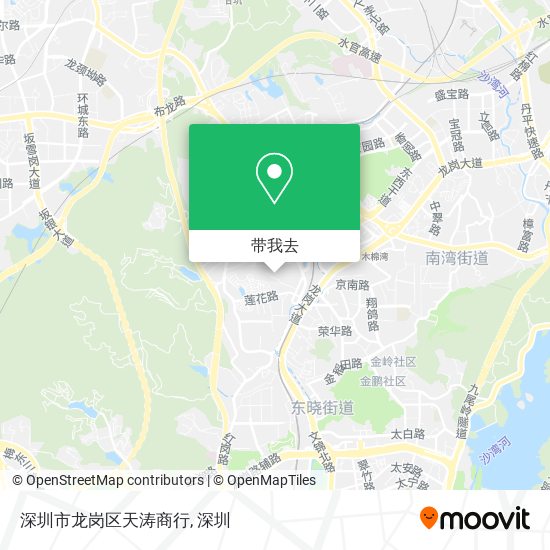深圳市龙岗区天涛商行地图