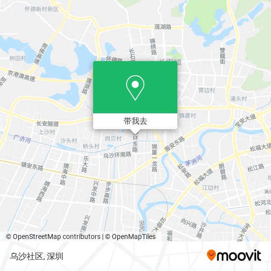 乌沙社区地图