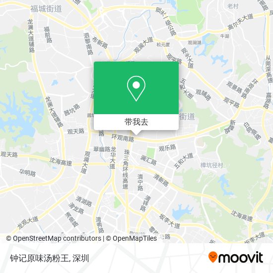 钟记原味汤粉王地图