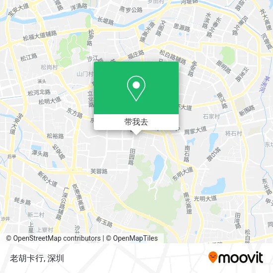 老胡卡行地图