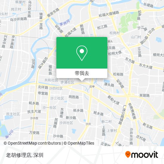 老胡修理店地图
